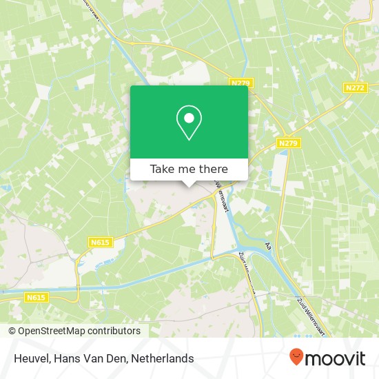 Heuvel, Hans Van Den map