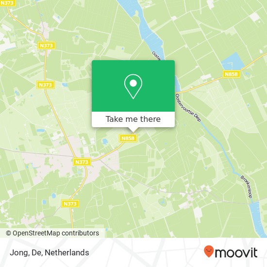 Jong, De map