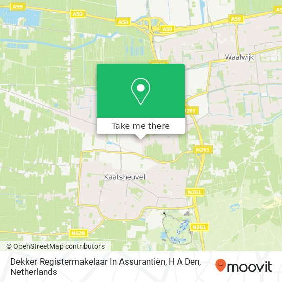 Dekker Registermakelaar In Assurantiën, H A Den map