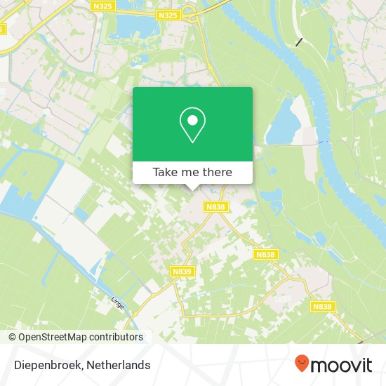 Diepenbroek map