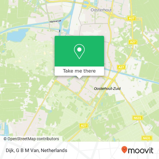 Dijk, G B M Van map