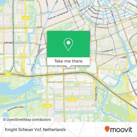 Knight Scheuer Vof map