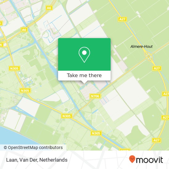 Laan, Van Der map