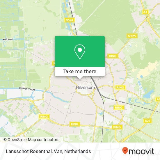 Lansschot Rosenthal, Van map