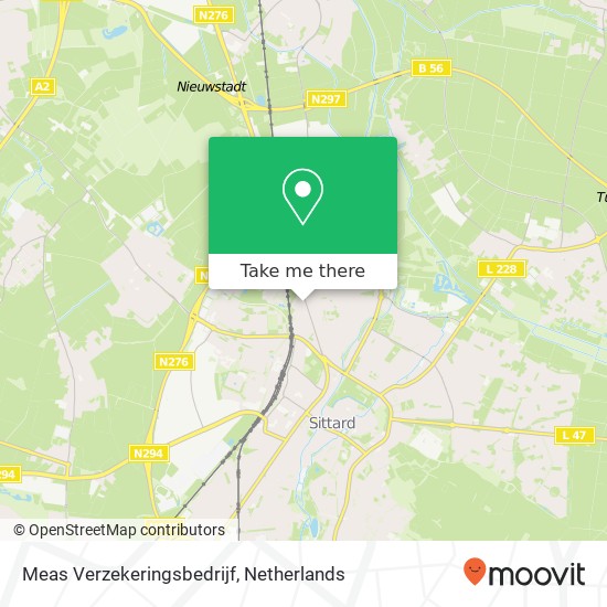 Meas Verzekeringsbedrijf map