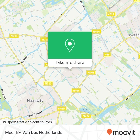 Meer Bv, Van Der map