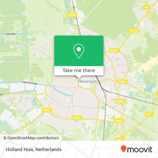 Holland Huis map