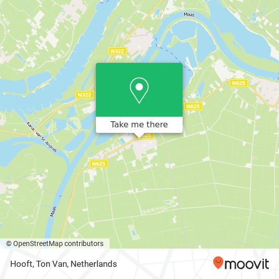 Hooft, Ton Van map