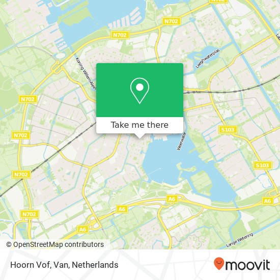 Hoorn Vof, Van map