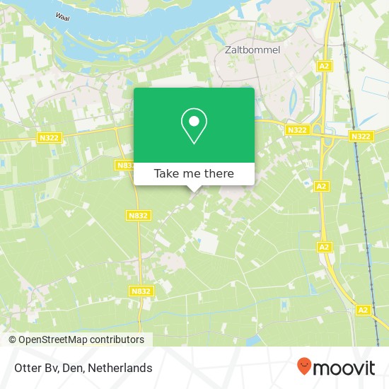 Otter Bv, Den map