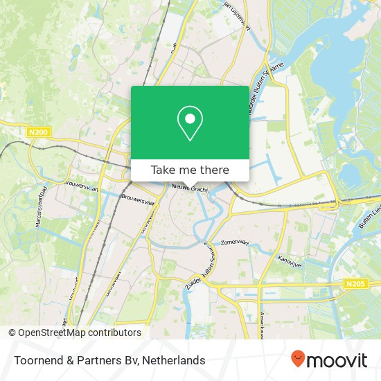 Toornend & Partners Bv map