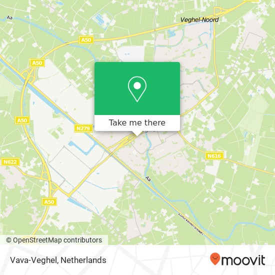 Vava-Veghel map