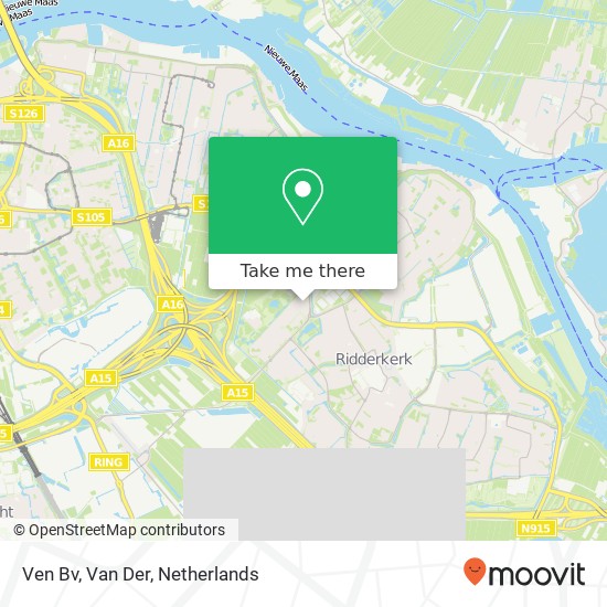 Ven Bv, Van Der map