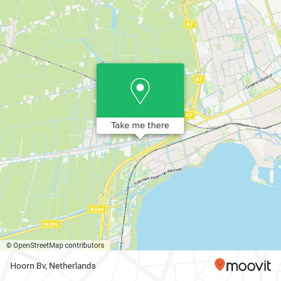 Hoorn Bv map