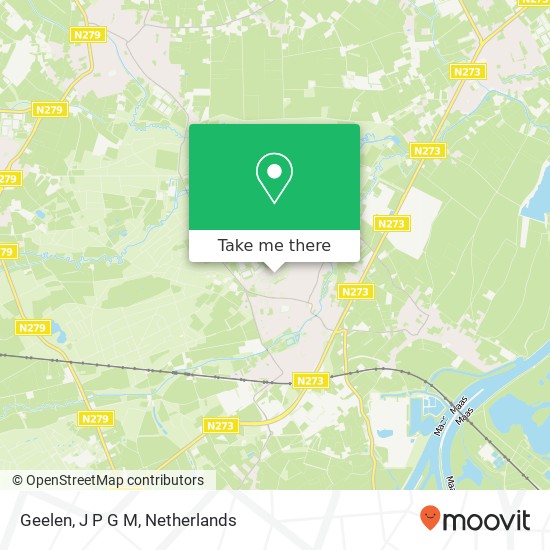 Geelen, J P G M map