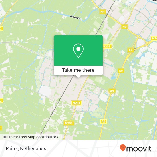 Ruiter map