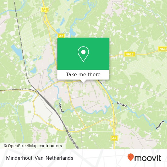 Minderhout, Van map