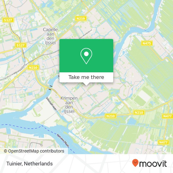 Tuinier map