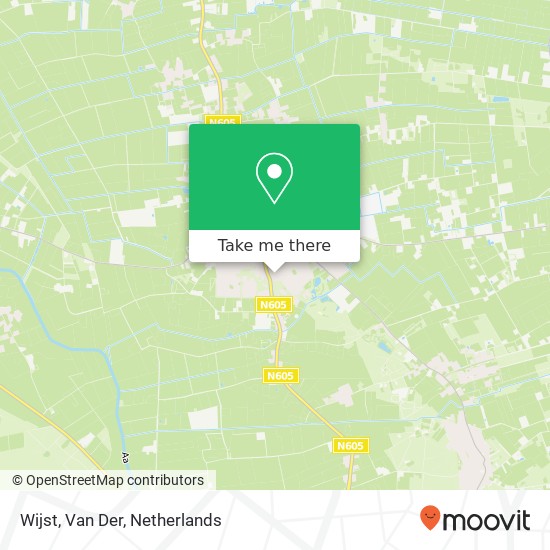 Wijst, Van Der map