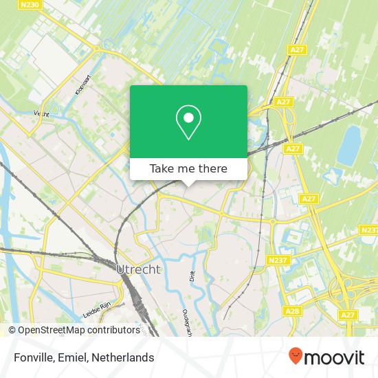 Fonville, Emiel map