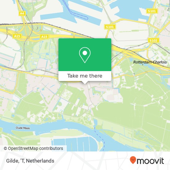 Gilde, 'T map