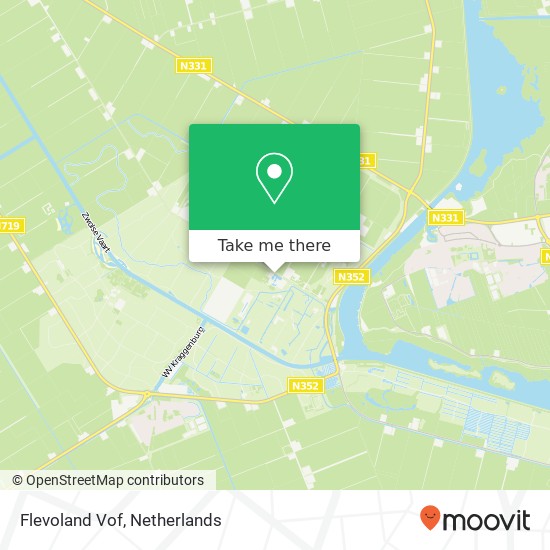 Flevoland Vof map