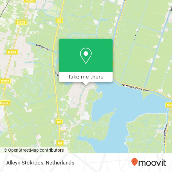 Alleyn Stokroos map