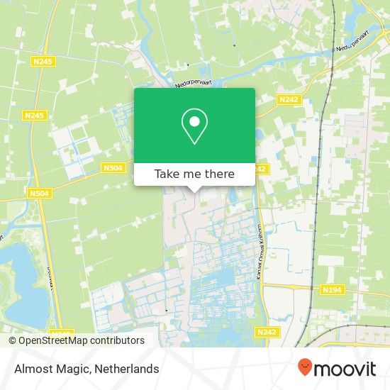 Almost Magic map