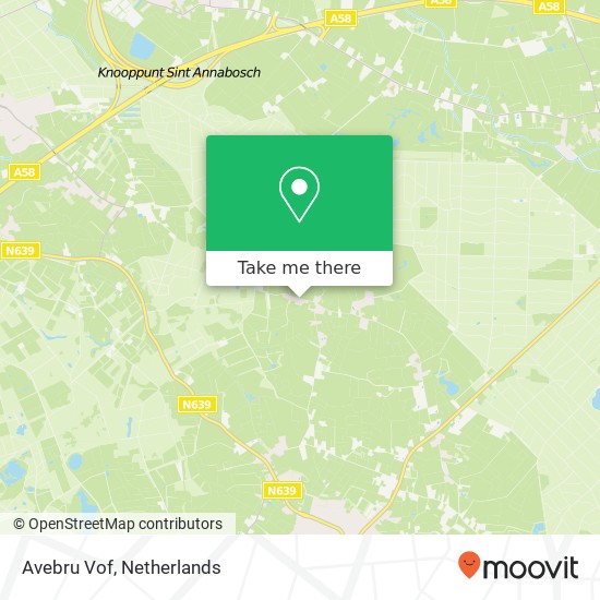 Avebru Vof map