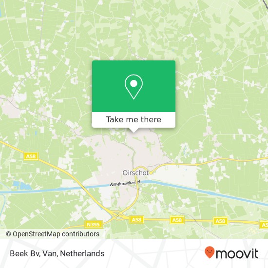 Beek Bv, Van map