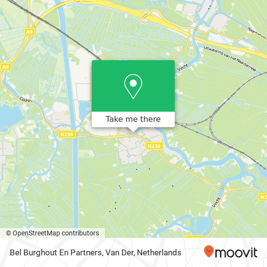 Bel Burghout En Partners, Van Der map