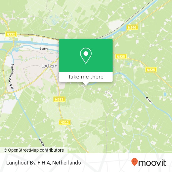 Langhout Bv, F H A map