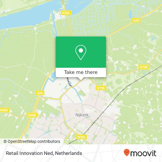 Retail Innovation Ned map