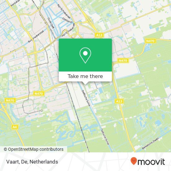 Vaart, De map