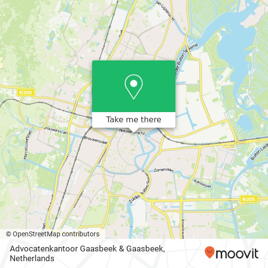 Advocatenkantoor Gaasbeek & Gaasbeek Karte