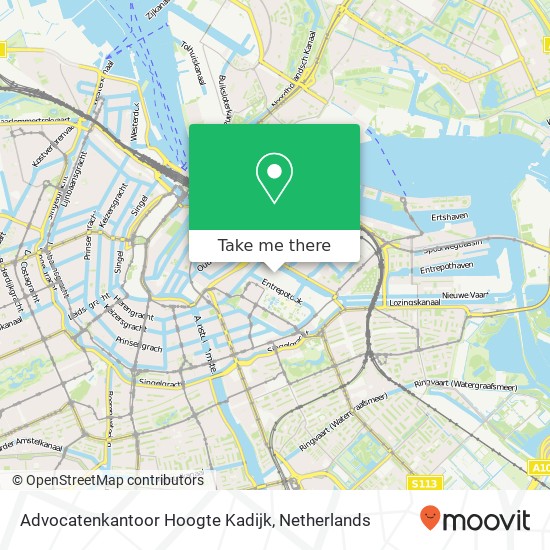 Advocatenkantoor Hoogte Kadijk map