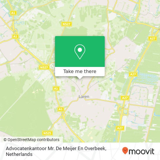 Advocatenkantoor Mr. De Meijer En Overbeek map