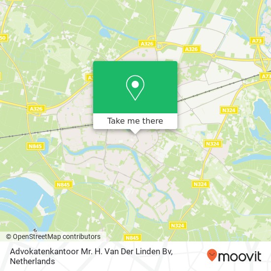 Advokatenkantoor Mr. H. Van Der Linden Bv map