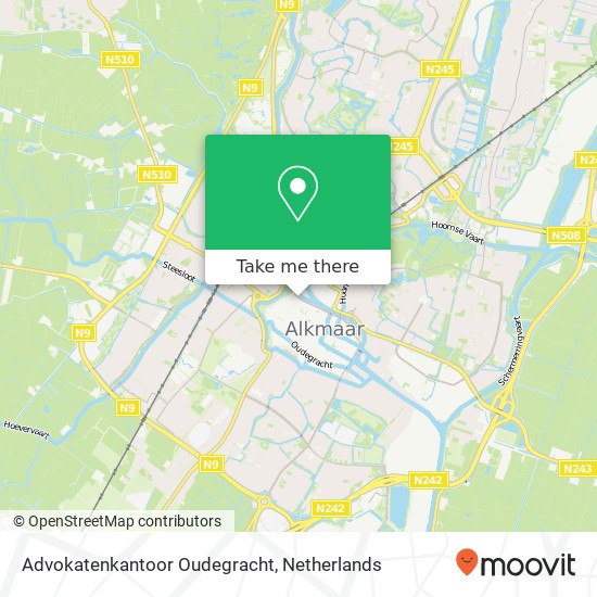 Advokatenkantoor Oudegracht map