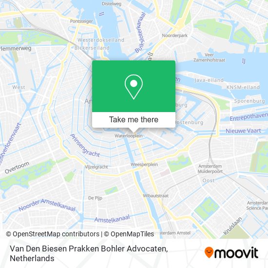 Van Den Biesen Prakken Bohler Advocaten map
