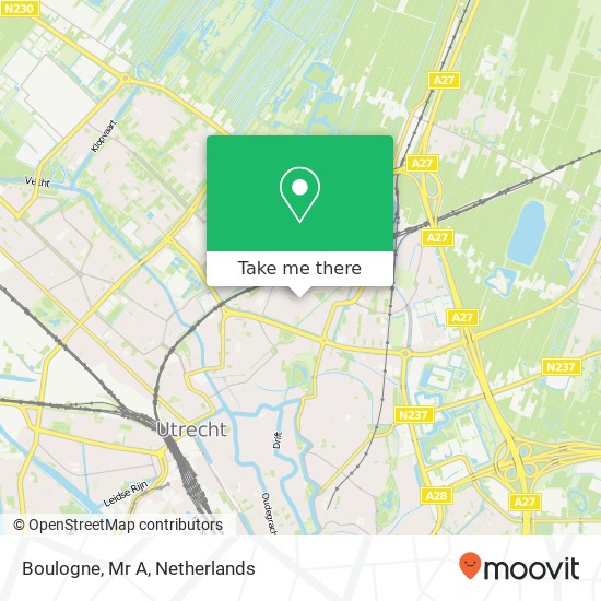 Boulogne, Mr A map