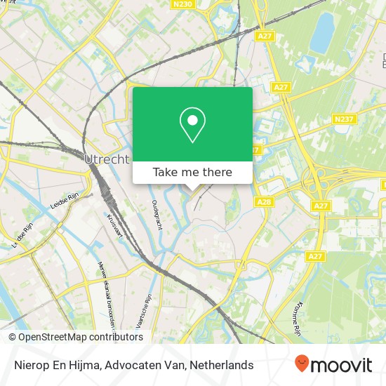 Nierop En Hijma, Advocaten Van map