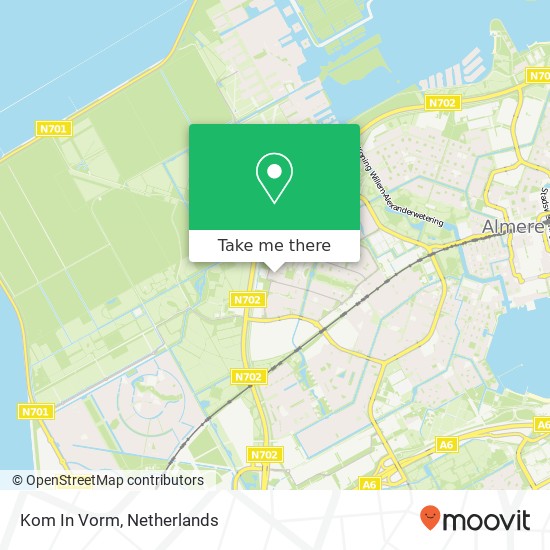 Kom In Vorm map