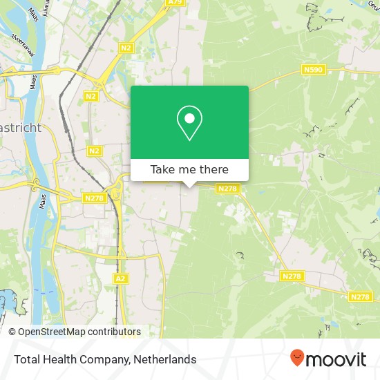 Total Health Company map