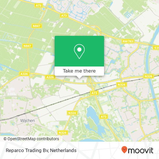 Reparco Trading Bv map