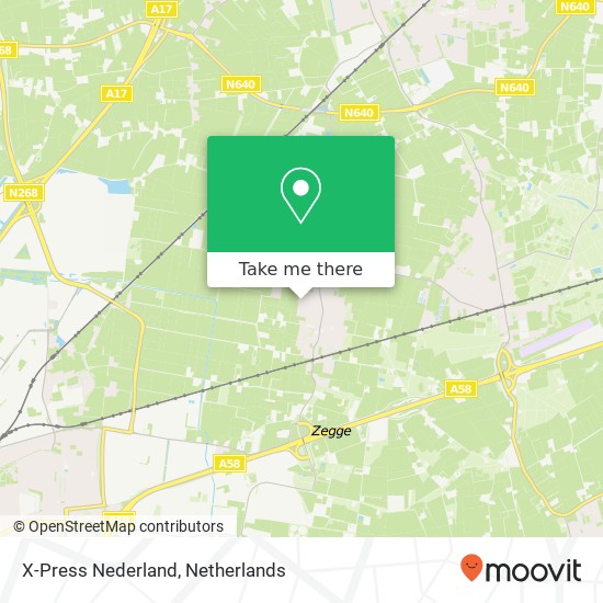 X-Press Nederland map