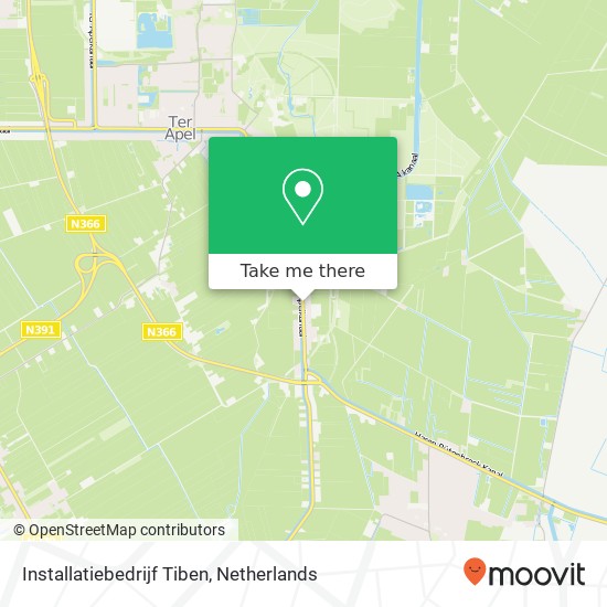 Installatiebedrijf Tiben map