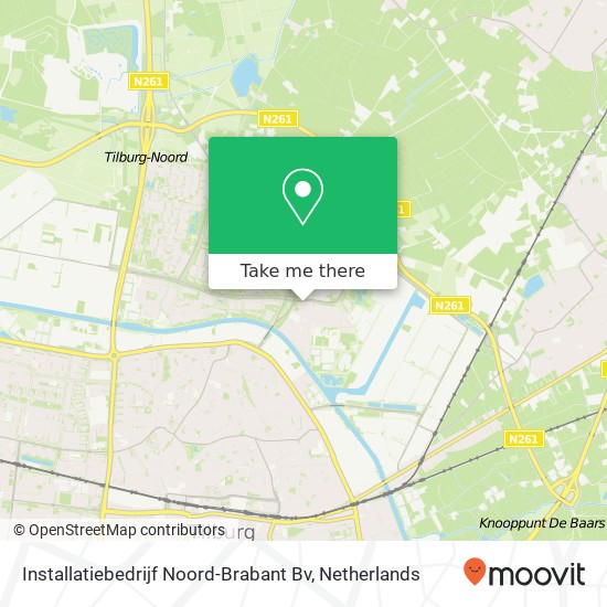 Installatiebedrijf Noord-Brabant Bv Karte