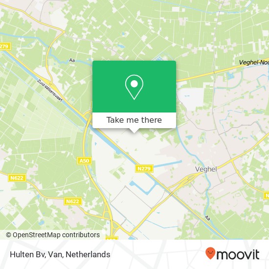 Hulten Bv, Van map