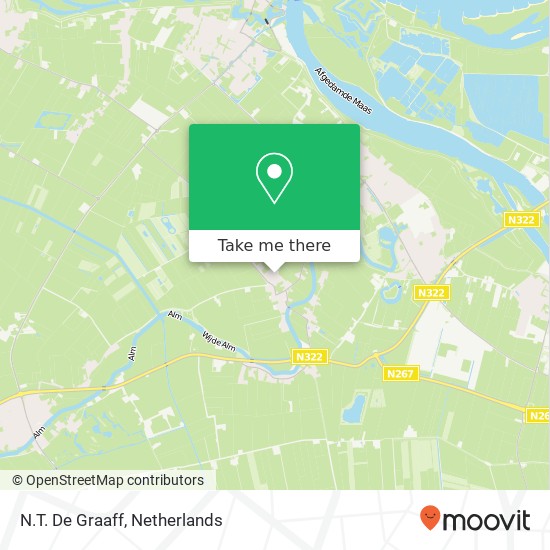 N.T. De Graaff map